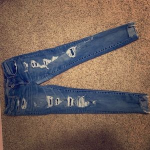 American Eagle- Super Low waisted jegging